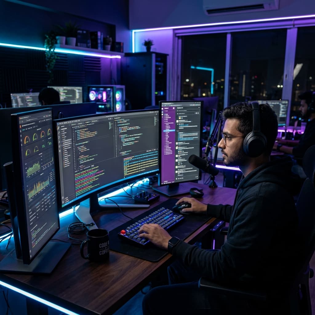 Ayush Antony coding